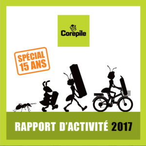 Rapport d'activité de 2017 de Corepile
